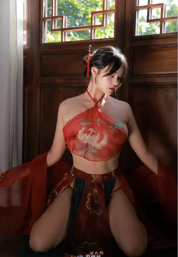 秀人网@奈沐子长腿颜值女模特写真合集 COS美图 第6张