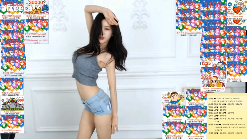 韩国BJ尹素婉小巧可爱甜美舞蹈主播超清舞蹈视频合集 韩国主播 第6张