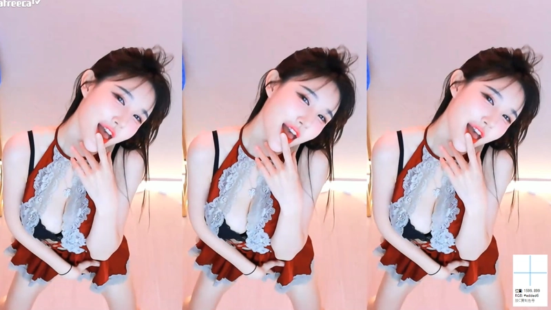 韩国BJ邢英摩托摇甜美颜值女神2023年08月舞蹈视频回放合集[原版无水] 韩国主播 第3张