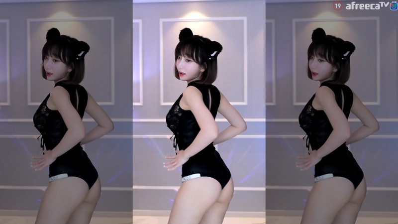 韩国Afreeca TV那贤性感颜值女神动感光波舞蹈视频合集[原版无水] 韩国主播 第2张
