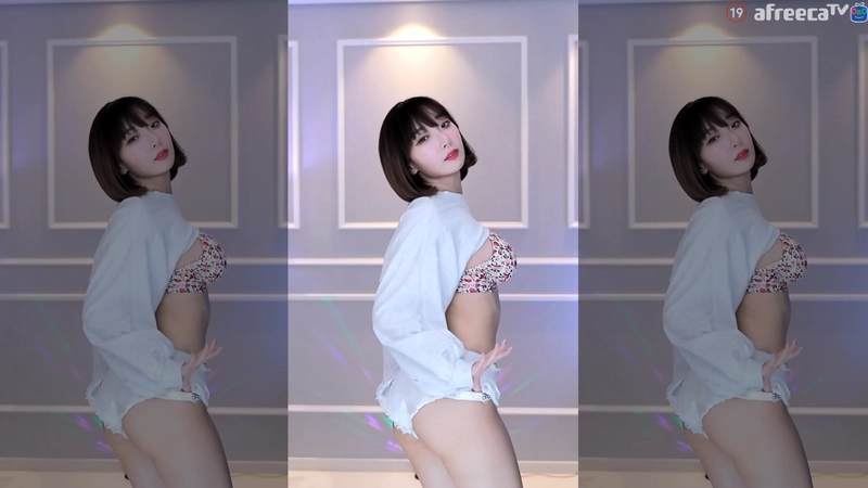 韩国Afreeca TV那贤性感颜值女神动感光波舞蹈视频合集[原版无水] 韩国主播 第3张