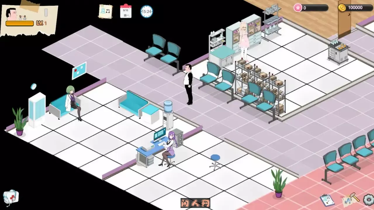 [经营SLG]黑山综合医院BM General Hospital v2.3.2官中步兵版264M ACG电脑端 第2张