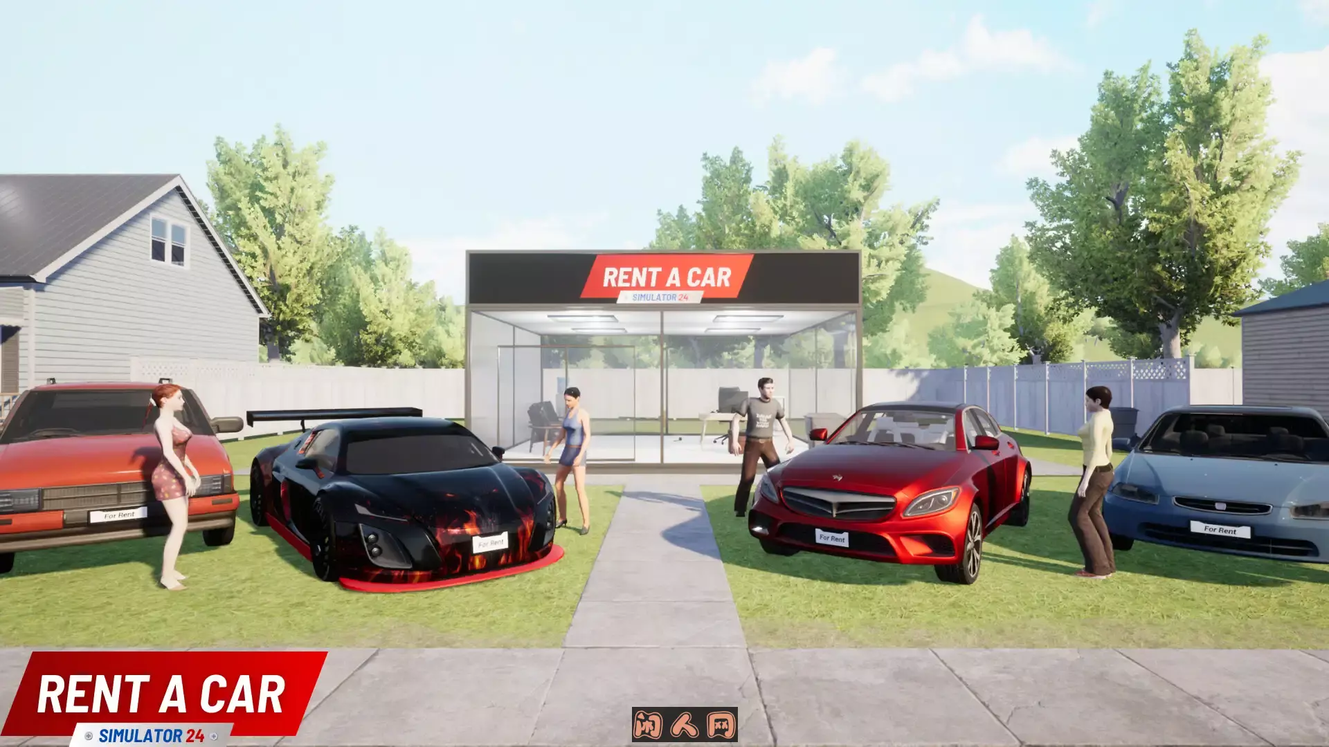 [模拟经营]租车模拟24 v0.0.43免安装中文版4.1G 模拟经营 第1张