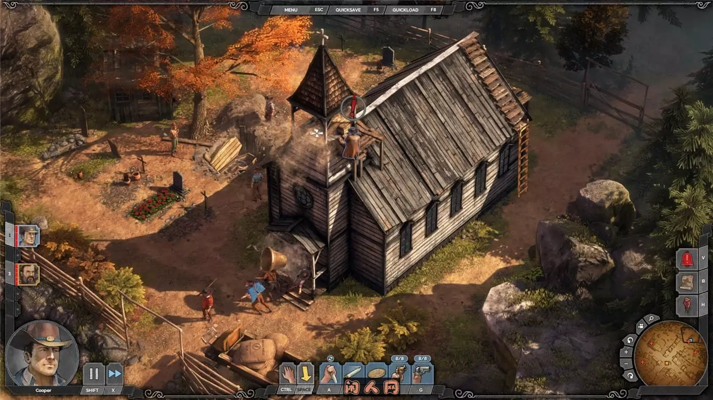 Desperados III赏金奇兵3 v1.5.8.r36101含全DLC官方简体中文国语发音22GB 主机游戏 第2张