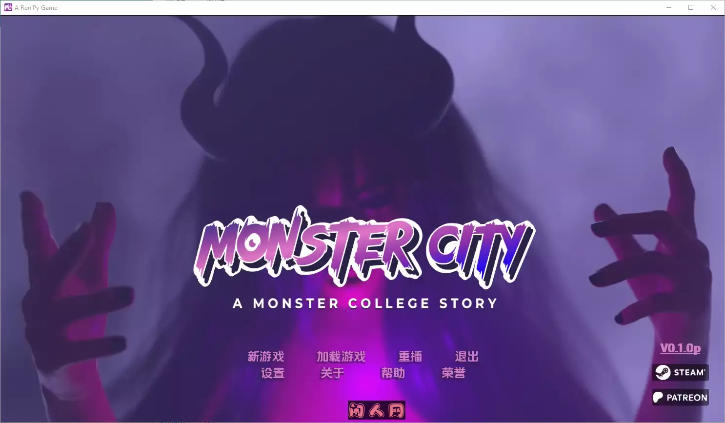 [欧美SLG]怪物城市：怪物学院的故事Monster City: A Monster College Story v0.1.0汉化版PC+安卓1.70G ACG手游 第1张