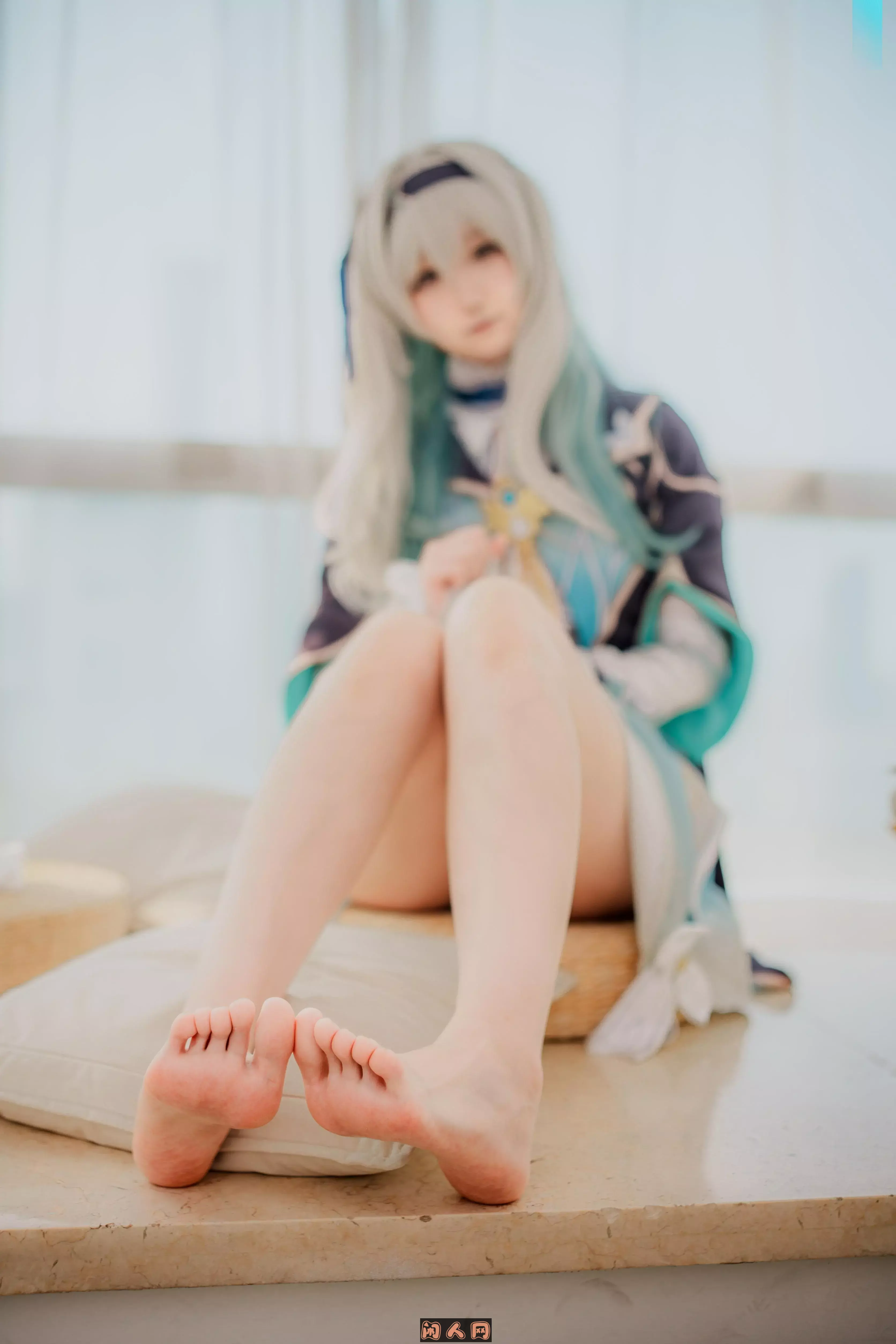动漫博主@Seele麦麦清新小巧可爱足控写真合集 美图合集 第3张
