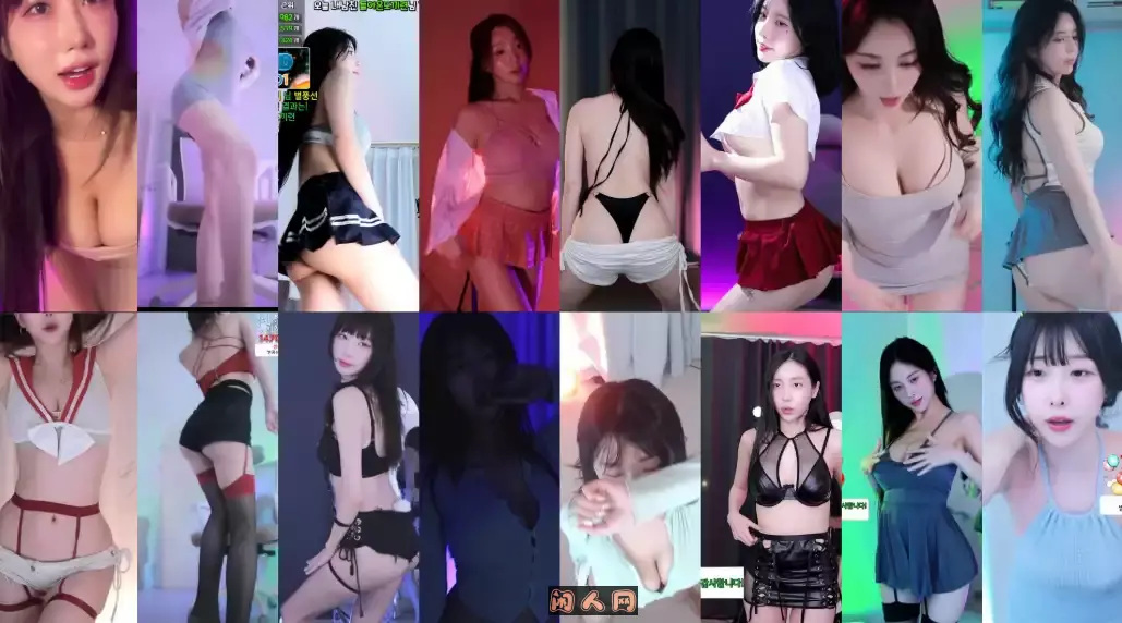 AfreecaTv几十位韩国BJ主播2024年11月1-30日舞蹈视频回放大合集 韩国主播 第4张