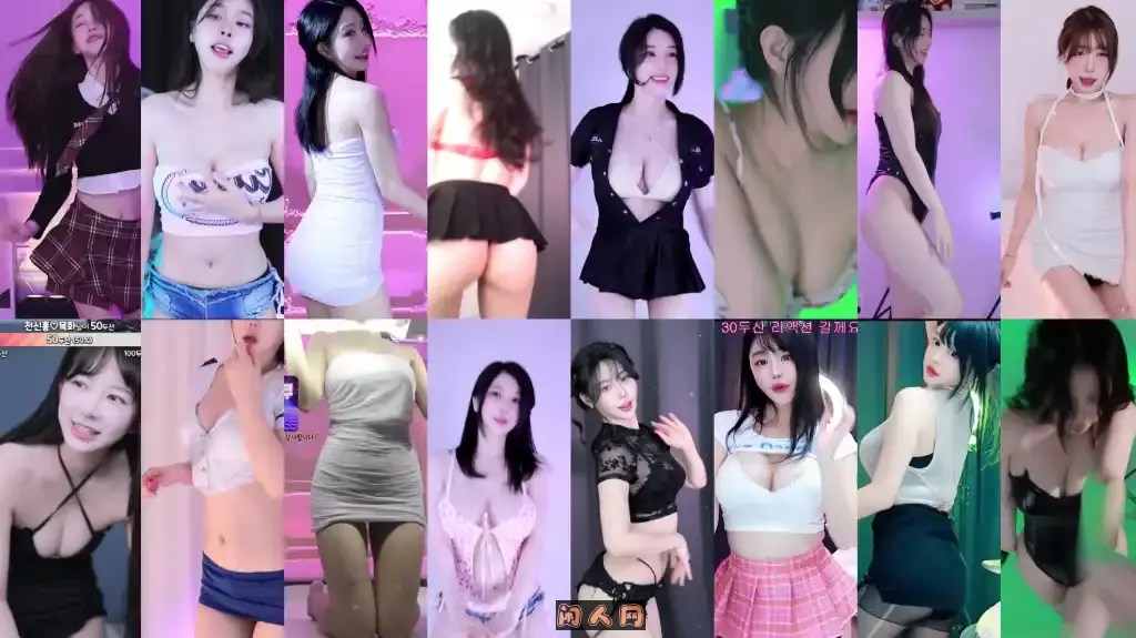 AfreecaTv几十位韩国BJ主播2024年11月1-30日舞蹈视频回放大合集 韩国主播 第1张