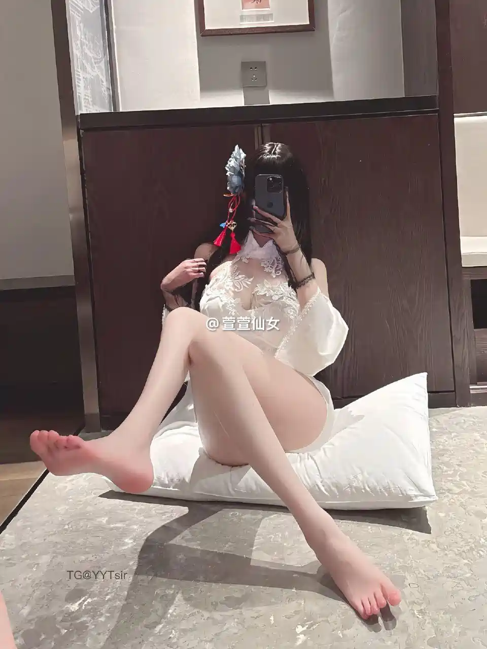 抖音@萱萱仙女颜值女神微 密合集1.52G 博主图集 第8张