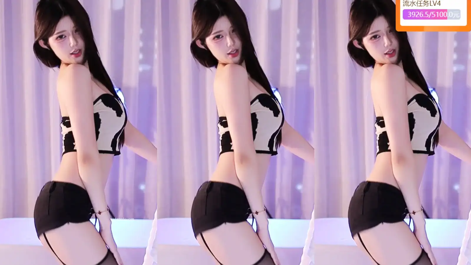 虎牙主播@若琳琳lin颜值女神精选直播舞蹈合集[37v5.2G] 虎牙主播 第4张