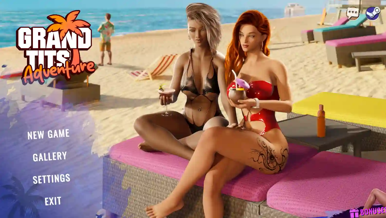 [SLG游戏]迈阿密冒险Grand Tits Adventure官方中文无ma版 ACG电脑端 第1张