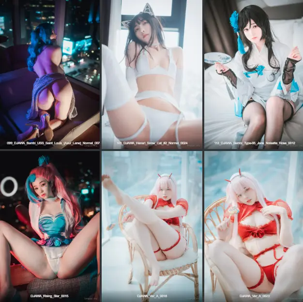 韩国DJAWA精美写真图视大合集453.6G 机构美图 第4张