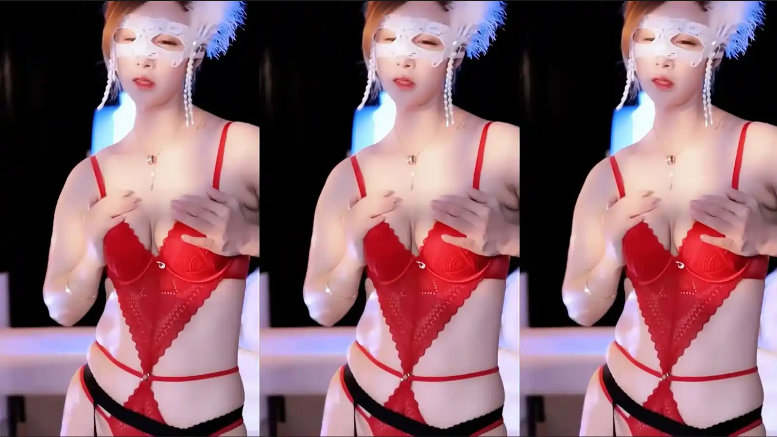 网易CC主播@沐妍定制蕾丝舞蹈视频无水 CC主播 第3张