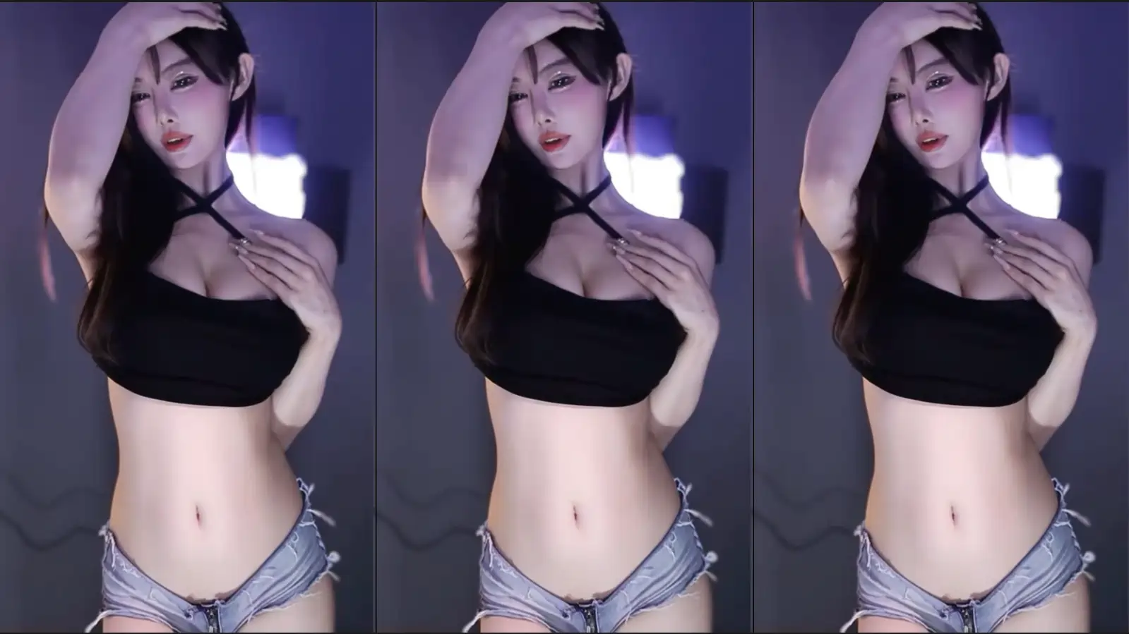 网易CC主播@小c甜长腿女神付费定制热舞视频合集[6v1.09G] CC主播 第9张