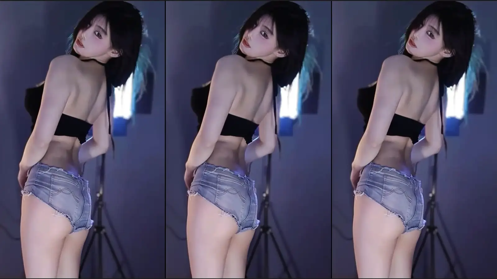 网易CC主播@小c甜长腿女神付费定制热舞视频合集[6v1.09G]