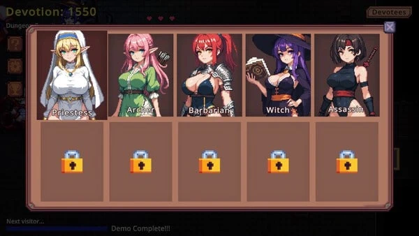 [RPG游戏]地牢奉献v1.2c官方中文步兵版130M ACG电脑端 第4张