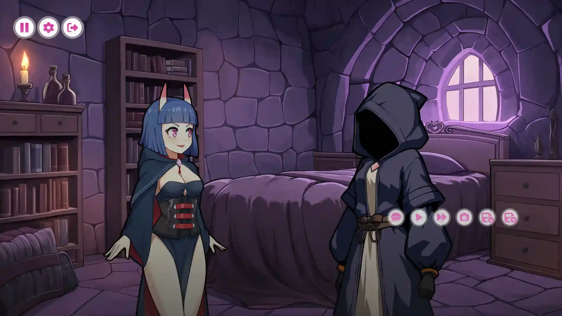 [SLG游戏/动态]魔女·亚蔻的初拥吧v1.0官方中文步兵3GB ACG电脑端 第3张