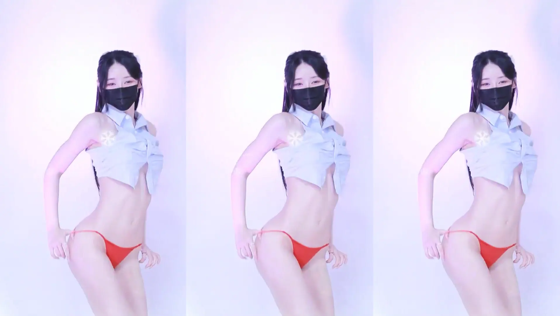 Afreeca TV Pandatv韩国BJ ohhanna颜值女神精直播舞蹈视频合集[40v5.6G] 韩国主播 第2张